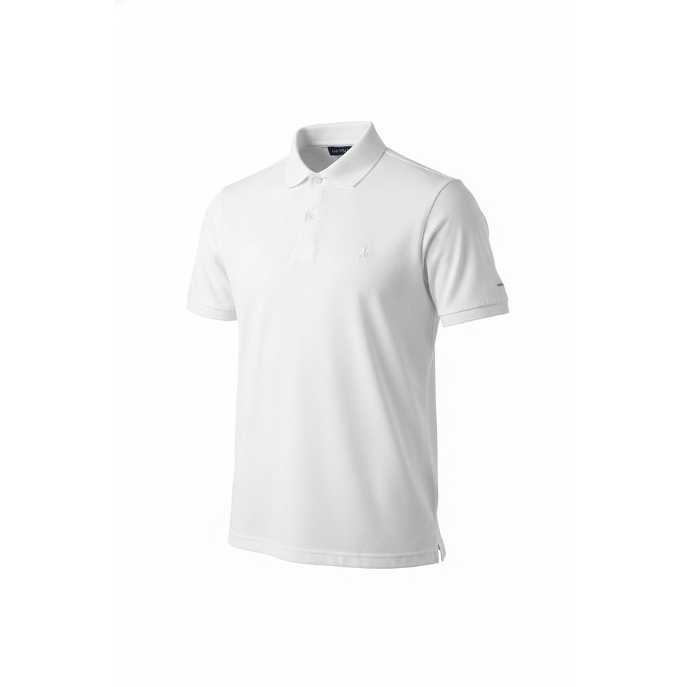 Nautica Boys School Uniform Short Sleeve Polo Shirt, White, Size L 14/16, NWT
